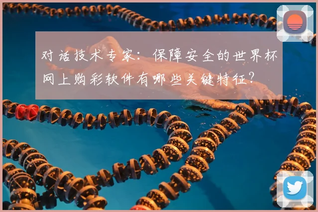 对话技术专家：保障安全的世界杯网上购彩软件有哪些关键特征？